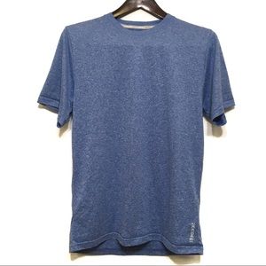 REEBOK BLUE CREW NECK ATHLETIC TSHIRT TOP